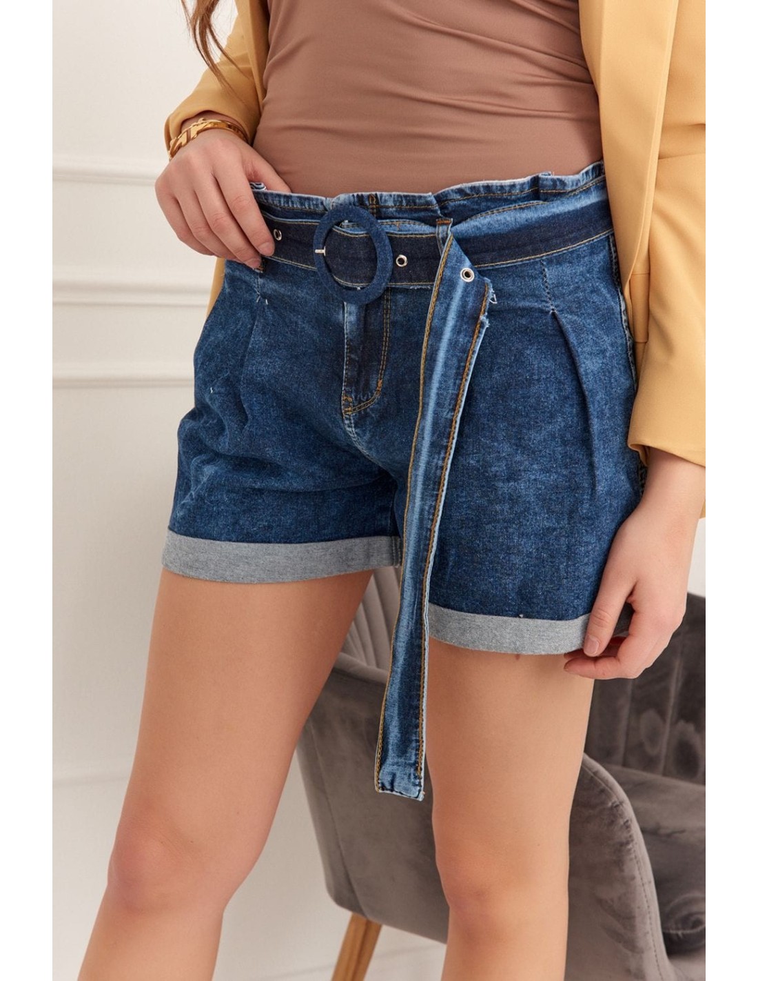 Casual denim shorts MP72347 - Online store - Boutique